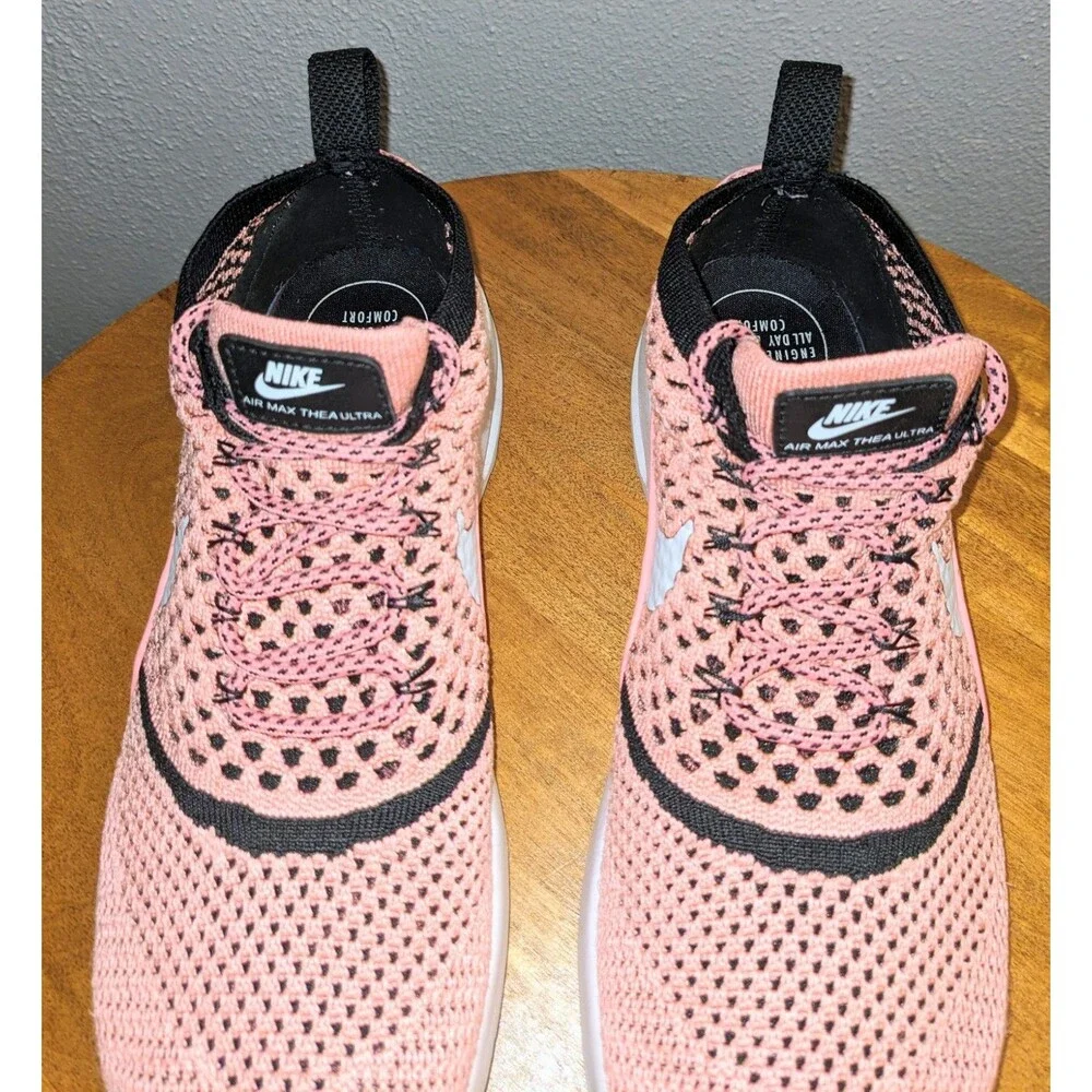 Nike Women's 9 Air Max Thea Ultra Flyknit  Sneakers Bright Mellon 881175-800